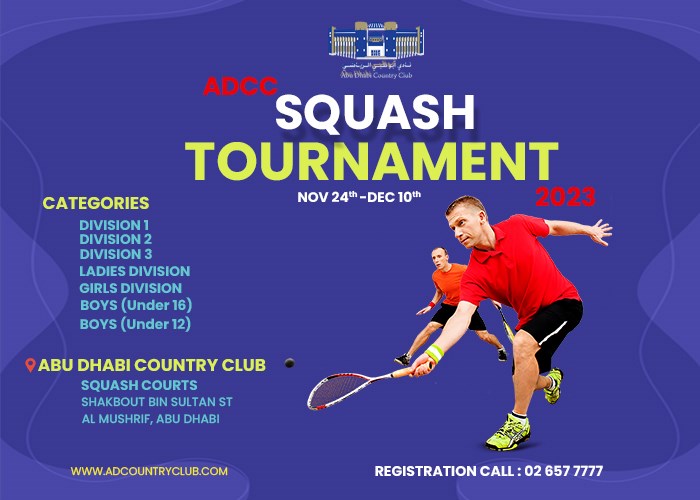 ADCC Squash Tournament 2023